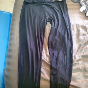 Black Thermal Leggings Size XL